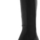 Steve Madden Women's Deegan Knee High Boot (10, Black Leather)