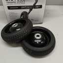 Adjustable Adult Bicycle Training Wheels For 24 inch to 28 inch Multi-speed Bikes, Steel Construction, Heavy Duty Training Wheels for Safe and Stable Learning, 1 Pair, Light Gray