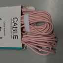 USBC Cable 10FT, 2Pack Long USBC Fast Charging Cable, Nylon Braided USB C to USB C iPhone Charger Cord Compatible with iPhone 17/16/15/Pro Max/Plus/Samsung Galaxy S23/LG and More-Pink