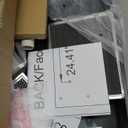 Comfee' Range Hood 30 Inch Ducted Ductless Vent Hood Durable Stainless Steel Kitchen Hood for Under Cabinet with 2 Reusable Filter, 200 CFM, 2 Speed Exhaust Fan (Black)