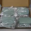 Amylove 48 Sets Leather Luggage Tags Bulk Wedding Favors Luggage Tags for Guests Bridal Gifts Wedding Bridal Shower Gift PU Leather with Name ID Card Tag for Guests (Olive Green)