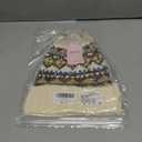 Kids Winter Knit Beanie Hat for Boys Girls Age 3-8 with Faux Fur Pom Warm Fleece Lined