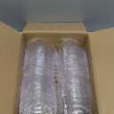 Kingrol 20 Pack 4-Inch Clear Plastic Fillable Ornaments Ball, for Christmas, Wedding, Party, Home Decor