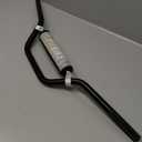 Universal 7/8 Inch 22mm Dirt Bike Handlebars, Upgraded Pit Bike Handlebar with Foam Pad for Motocross CRF YZF KXF KLX RMZ DRZ Pit Dirt Bike ATV Quad - Black