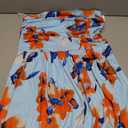 GRACE KARIN Women Strapless Dress Casual Loose Ruched Long Maxi Dress with Pockets (L)