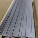 Art3d WPC Slat Wall Panels, 8-Pack 108 x 6 Inch 3D Wall Accents for Interior Wall Decor, Living Room, Bedroom,Walnut