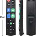 Large Button Universal TV Remote Control for Seniors, Easy to Use Simple Remote for TV, Large Buttons and Clear Layout, Ideal Universal TV Remote for Elderly and Low Vision Users
