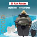 W3SP2615X20 Single Speed 2 HP 115/230V Pool Pump Compatible with Hayward SP2615X20 for All In-Ground Pool and Spas