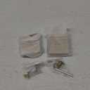 Bathlink Brushed Gold Glass Clamp for Bathroom, 2PCS Shower Glass Clamp for 1/4" to 1/2"(6-12mm) Tempered Glass, U-Clamp for Shower Door
