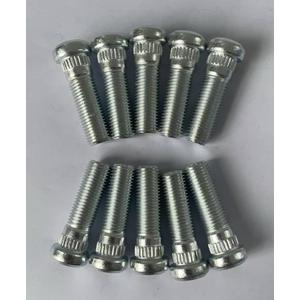 10PCS Wheel Stud Bolts 7/16-20 Thread .472 in. Knurl 610-186 Replacement for Select Chevrolet, GMC, Plymouth, Pontiac, Oldsmobile, Buick, Jeep Dodge Dart