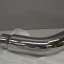 Elbow Exhaust Tip, 4 Inch Chrome Diesel Exhaust Tip with a Clamp, 4 to 5 Inch Exhaust Elbow Tip for Pick-up trucks