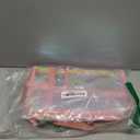 ONEART Holographic Clear Tote Bags, Waterproof Shoulder Bag, Clear Tote Bag with Zipper, Unisex Handbag