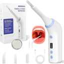 Upgraded Electric Tonsil Stone Remover Gentle Precise and Safe Removal with 3-Type Adjustable Suction & LED Light Food-Grade Material,Rechargeable & Waterproof
