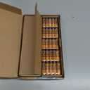 Amazon Basics 100-Pack AA Alkaline Batteries, 1.5 Volt, 10-Year Shelf Life, Reliable