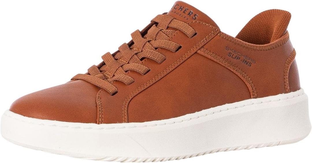 Skechers Men's Court Break - Double Vented Hands Freee Slip-ins, Size 9.5