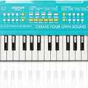 Keyboard Piano for Kids, BIGFUN 37 Keys Toddler Piano Multifunction Music Educational Instrument Toy, Electronic Kids Keyboard for 37 Year Old Girls and Boys (Blue)