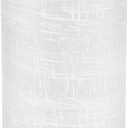 White Linen Frosted Glass Lamp Shade, Glass Shade Covers Replacements for Light Fixtures, 1.65 Inch Fitter Lampshades for Chandelier Wall Sconces Pendant Lights Bath Vanity Lights