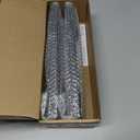 12'' Square Sliding Barn Door Handles and Pulls Pack of 2, Black Vintage Gate Pull Hanlde, Iron Handle for Gates, Garage, Sheds, Outdoor Fence, Interior Closet Handles