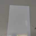 430 Stainless Steel Sheet Metal 6" x 12" x 1/8" (3.40MM) Inch Metal Plates for Magnetic Mount Board Wall 10GA 430 Stainless Steel Shim Stock Plates Metal Sheets for Crafting, Kitchen, Office