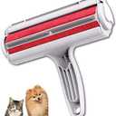 Pet Hair Remover - Lint Roller for Pet Hair - Cat and Dog Hair Remover for Couch, Furniture, Carpet, Car Seat, Reusable Pet Hair Roller/Self-Cleaning Base