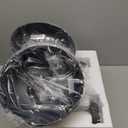 2-Pack Dusk to Dawn Outdoor Wall Sconces, Exterior Farmhouse Gooseneck Barn Light, Vintage Matte Black Outside Wall Mount Light Fixture, Anti-Rust Waterproof Outdoor Light for House Porch Garage (10.5 inch)