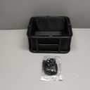 Upgraded Rear Bike Basket with Cargo Net and Black Thickened Liner,Universal Bike and Electric Bike Rear Basket