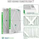 14x14x1 Air Filter 6 Pack, MERV 8 Filter Replacement
Dust & Allergy Defense, Durable Pleated Home HVAC AC Furnace Filters, Lightweight Compact Air Conditioner Filter Replacement