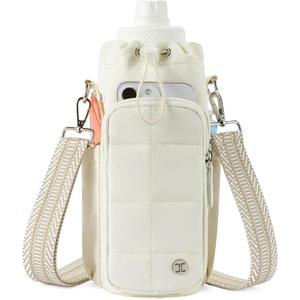 Telena Crossbody Bags for Women Water Bottle Holder with Strap for Walking, Hiking, Cycling Telena Crossbody Bags for Women Water Bottle Holder with Strap for Walking, Hiking, Cycling