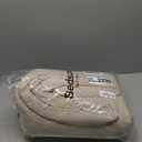 Bedsure Queen Comforter Set, Cream Soft Prewashed Bedding for All Seasons, 3 Pieces GentleSoft Bed Set, 1 Lightweight Comforter (90"x90") and 2 Pillowcases (20"x26")