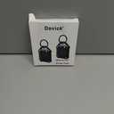 Dovick- Waterproof Keychain Holder Case Compatible with Airtag, Screw Full Cover Compatible with Apple Air Tag Tracker Key Ring 2 Pack (Red & Green)