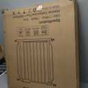 Fairy Baby Extra Wide Baby Gate 48-53 Inch Wide, Walk Through Pressure Mounted No Drill, Long and Large Tension Gate for Pet and Kids, Black