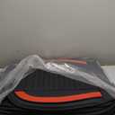 LINGVIDO Car Seat Covers, Breathable and Waterproof Faux Leather Automotive Seat Covers for Cars SUV Truck Sedan,Universal Anti-Slip Driver Seat Covers (Front Seat, Black+Red)