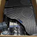 Appliance Dolly Cart with 4 Locking Wheels Mini Fridge Stand Adjustable 16"-26" Universal Mobile Roller for Portable Washer, Dryer, Refrigerator, Furniture, Black