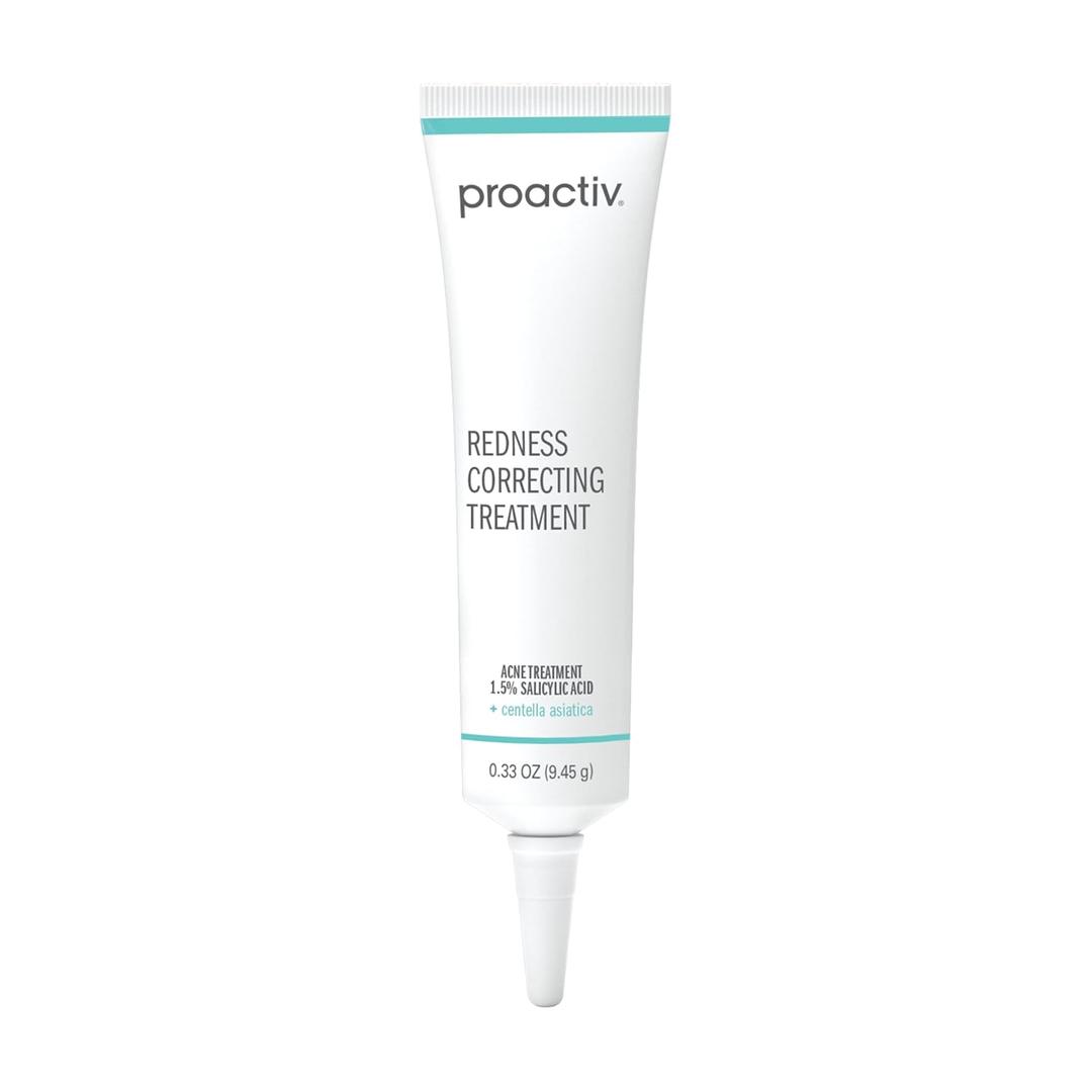 Proactiv Redness Correcting Treatment, Spot Treatment with 1.5% Salicylic Acid, 2-in-1 Multitasker, Reduces Redness while Treating Blemishes, Calms Irritated Skin, Non-Comedogenic, 0.33 oz