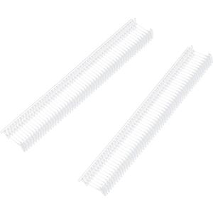 MECCANIXITY Standard Tagging Fasteners,Plastic Regular,Standard Label Gun Price Tagging Barbs for Garment Price Tag Label Tagging Barbs 10mm/0.39 Inch,Pack of 1000 Transparent