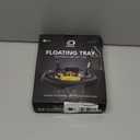 DIVEBLAST: Premium Floating Drink Holder for Pool, Hot Tub Accessories for Adults - Holds Up to 50 LBS - Fun Swimming Pool Accessories for Adults, Cool and Unique Drink Floaties (Black)