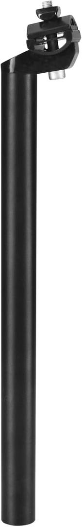 TRIWONDER Bike Seat Post 25.4mm 27.2mm 28.6mm 30.4mm 30.8mm 31.6mm Aluminum 350mm Length Alloy Saddle Pole Bike Seatpost Seat Tube Bicycle Seat Post (02 Black)