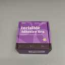 Invisible Strapless Sticky Bra Push up for Women, Ultra Adhesive Bra for Backless Dress, Cleavage Bra Lift Novelty Bras (A Cup, Light Beige)