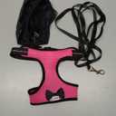 Adjustable Chicken Harness & Diaper with 5.4ft Leash | Escape-Proof Breathable Mesh | Outdoor Walking Training for Hens Ducks & Chicks | Stop Droppings & Feather Mess (Small, Pink)