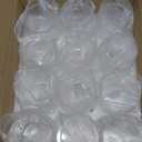 4 Inch Small Glass Cylinder Vases for Centerpieces | 12pcs Clear Flower Vase for Wedding Decorations, Floating Candle Vases in Bulk, Hurricane Candle Holders for Table, Home Decor