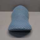 Lumbar Pillow, Memory Foam Lumbar Support Pillow for Office Chair and Car Seat, Ergonomic Streamline Back Pillow for Lower Back Pain Relief, Back Support Pillow for Sitting, Driving, Traveling (Blue)