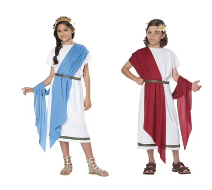 California Costumes, Basic Toga, Child Costume Large