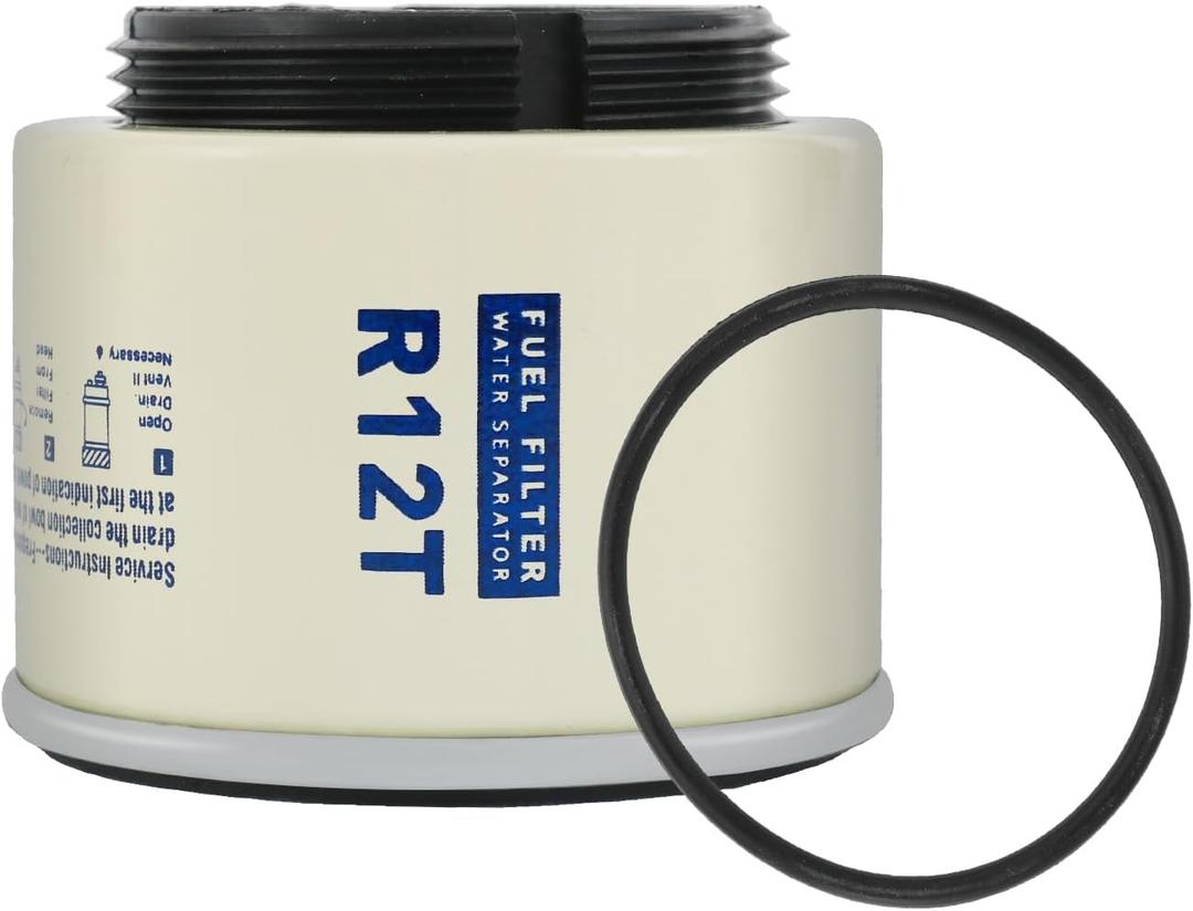 CARMOCAR Marine Fuel Water Separator Element of R12T Water Separator 120AT NPT ZG1/4-19 for Marine Engine S3240 120AT 18-7947 35-60494-1
