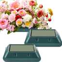 Jingmore 3 Pack Floral Foam with Casket Saddle 2.75'' x 11.25'' x 12.75'' Large Plastic Casket Spray Funeral Flowers for Arrangements Cemetery Wedding Festival Party Decor