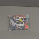 Aqua Eve Bikini with Shorts for Women - Two Piece Swimsuit with Boyshorts 2PC High Waisted Bathing Suits Swimwear Orange Flowers, Medium