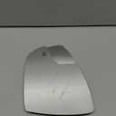 Driver Left Side Mirror Replacement for 2012-2018 Ford Focus Side Mirror Glass - Side View Heated Convex Mirror Glass with Rear Holder, Replace CM5Z-17K707-H