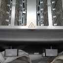 Amazon Basics 4 Slice Toaster, 7 Browning Settings, Extra Wide Slots for Bagels and Specialty Breads, Removable Crumb Tray, Cancel/Defrost/Bagel Buttons, 1500W, Black & Silver