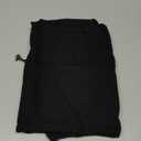 IVIR Cargo Pants Women High Waist Wide Leg Casual Pants with 7 Pockets Stretchy Drawstring Baggy Y2K Trousers (X-Large, Black)