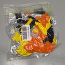 ALL-IN-1 Construction Balloon Arch Kit with BONUS Caution Tape & Truck Balloons - Construction Balloons for Excavator Birthday Decorations - Construction Birthday Party Supplies & Decorations, 5 inch, 10 inch, 18 inch