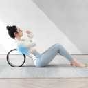 Back Roller, Foam Roller for Neck & Back Pain Relief, Yoga Wheel for Deep Tissue Muscle Massage, High Density Foam Tool for Physical Therapy, Stretching & Exercise(3 Pack)